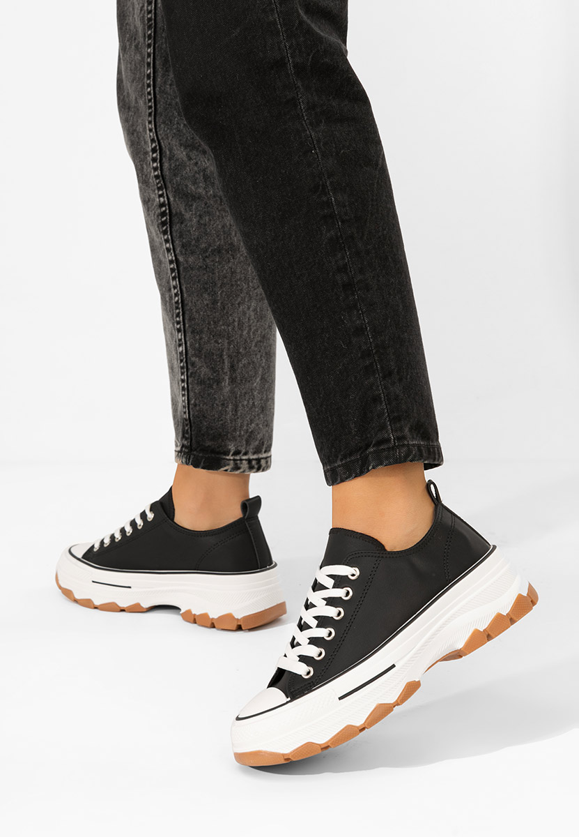 Čierne tenisky na platforme Raviana V4