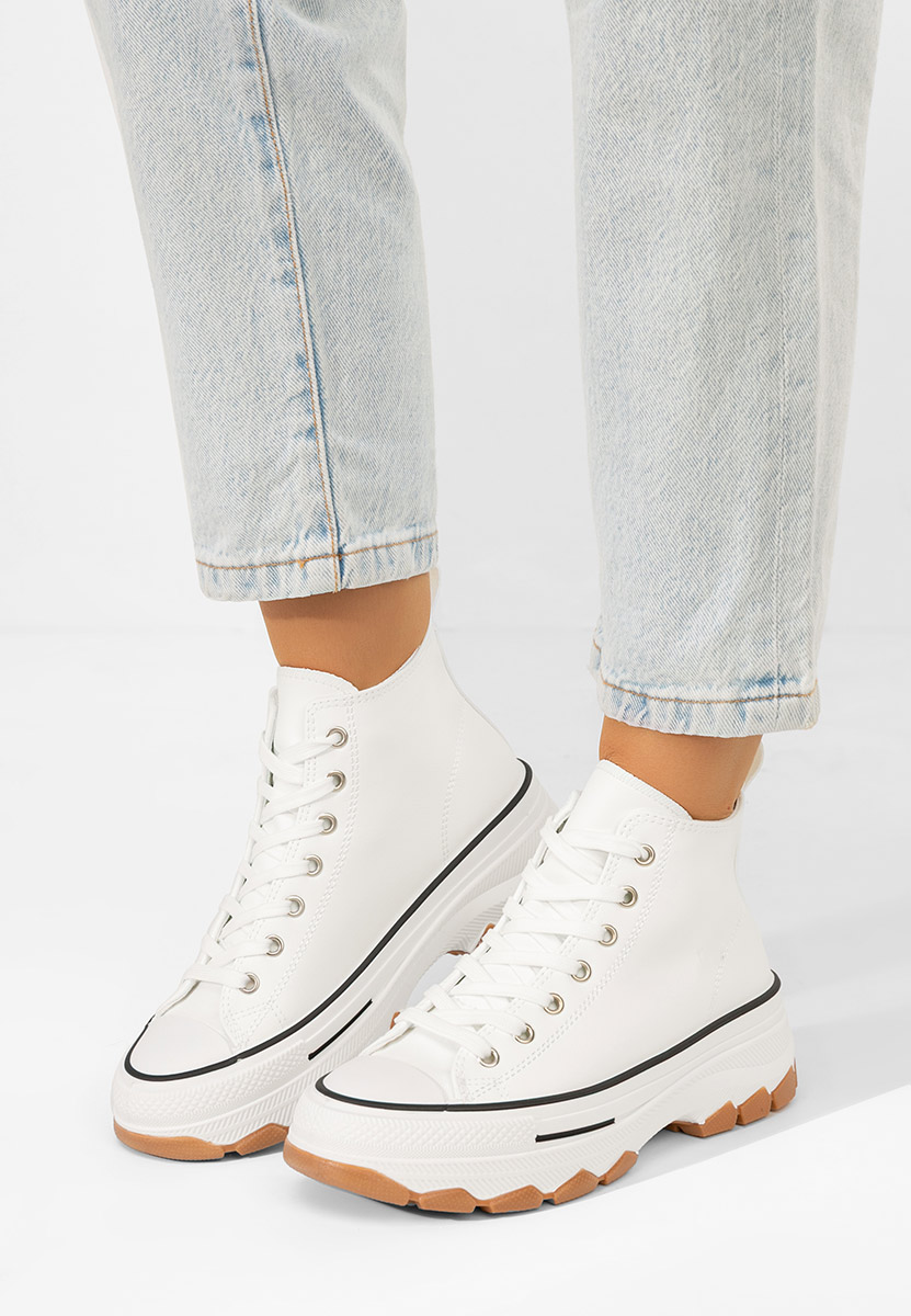 Biele tenisky na platforme Raviana V5