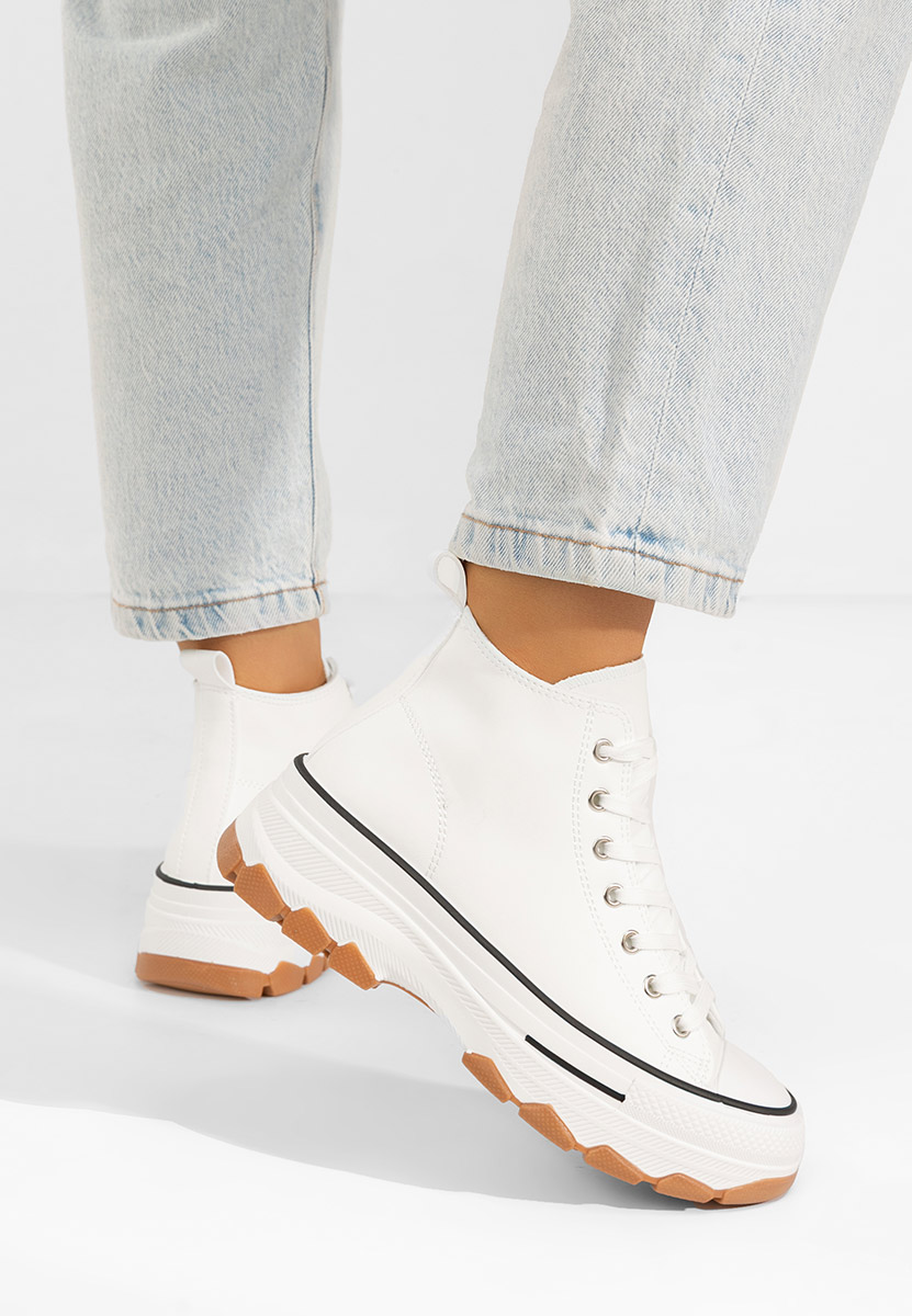 Biele tenisky na platforme Raviana V5