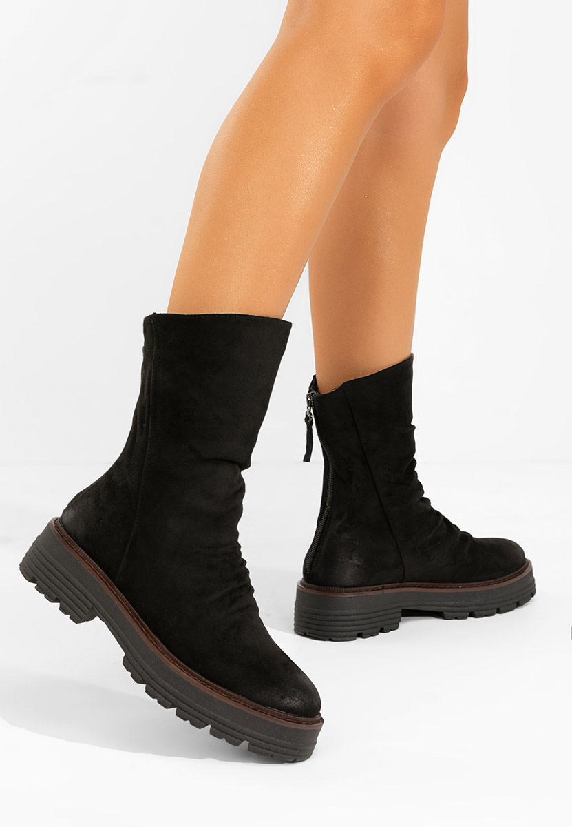 Čierne dámske čižmy Tavresa