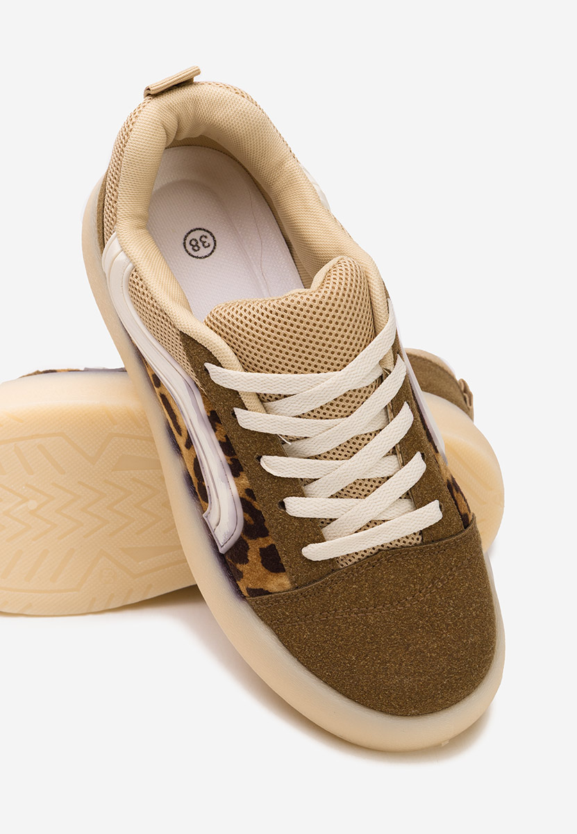 Zvieracia potlač dámske tenisky Davira