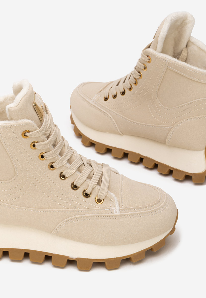 Béžové dámske tenisky Dorineia