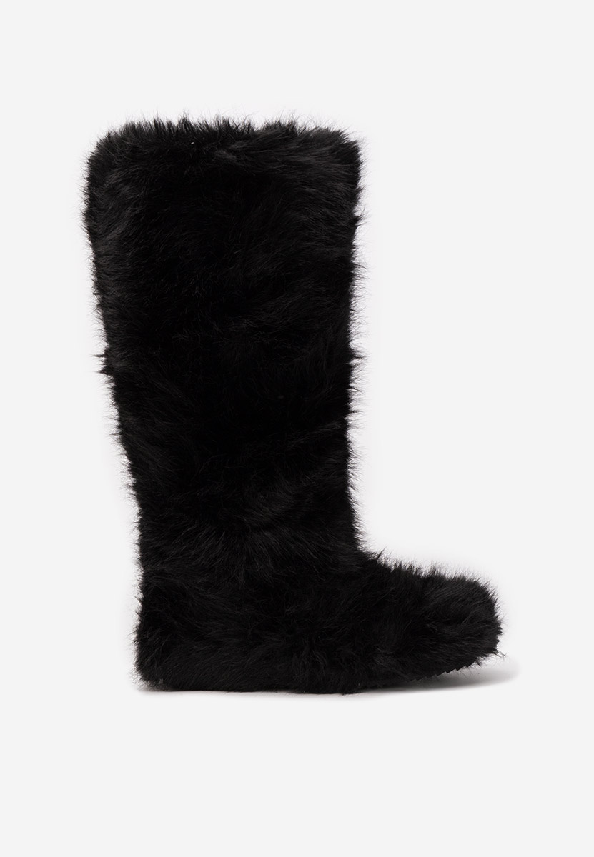 Čierne dámské sněhule Gelira