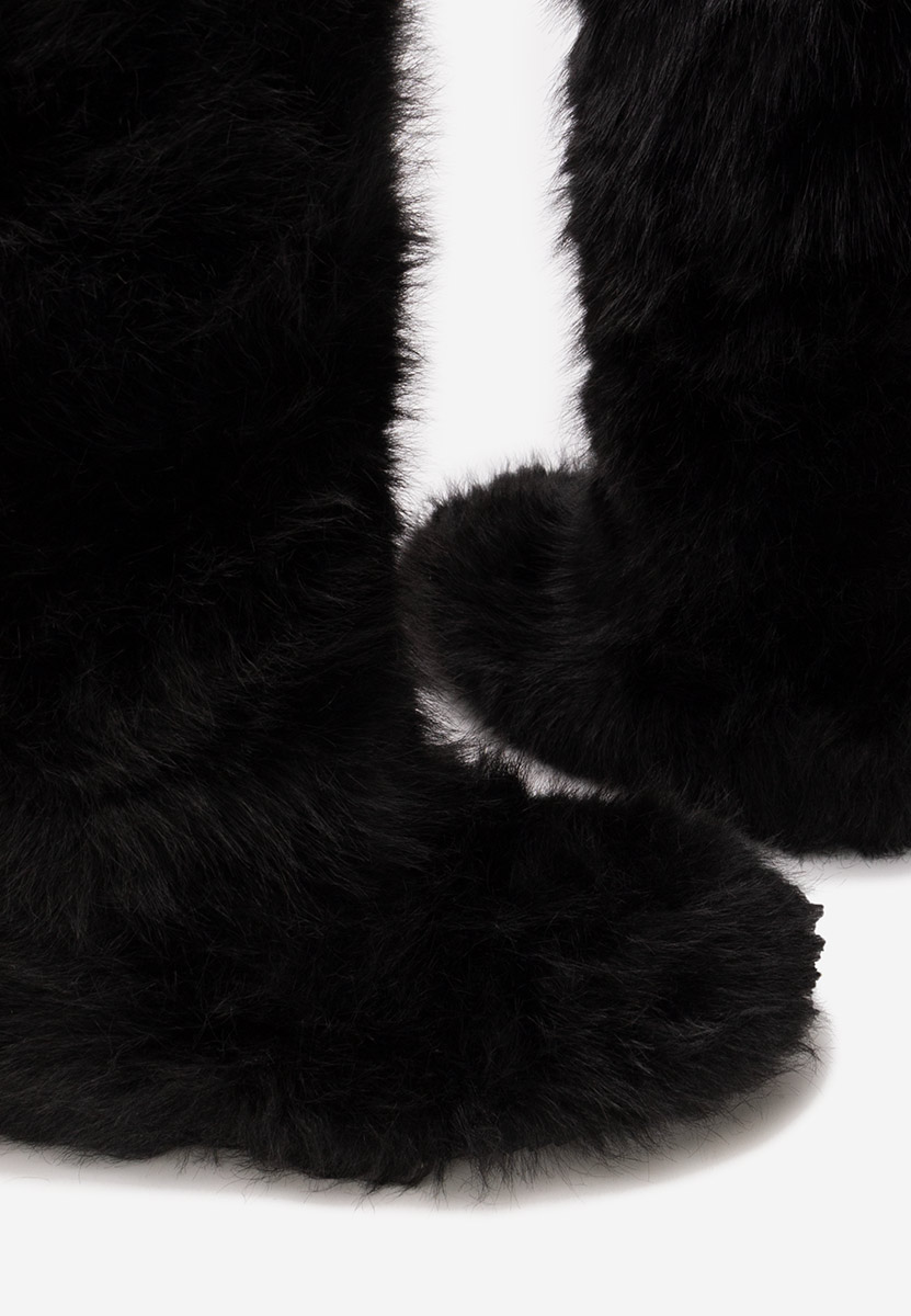 Čierne dámské sněhule Gelira