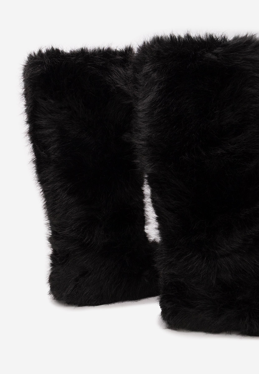 Čierne dámské sněhule Gelira