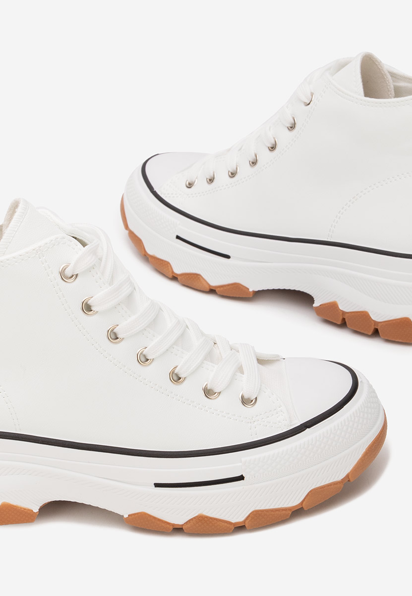 Biele tenisky na platforme Raviana V5