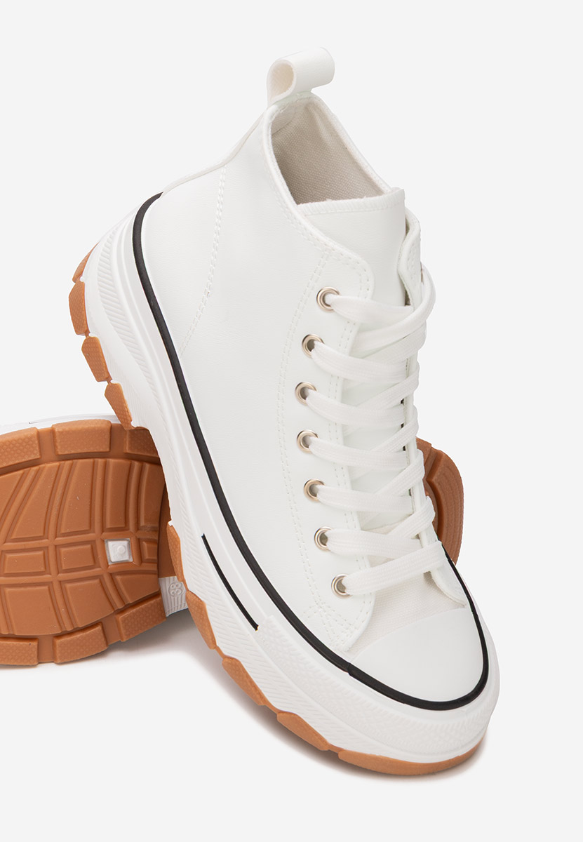 Biele tenisky na platforme Raviana V5