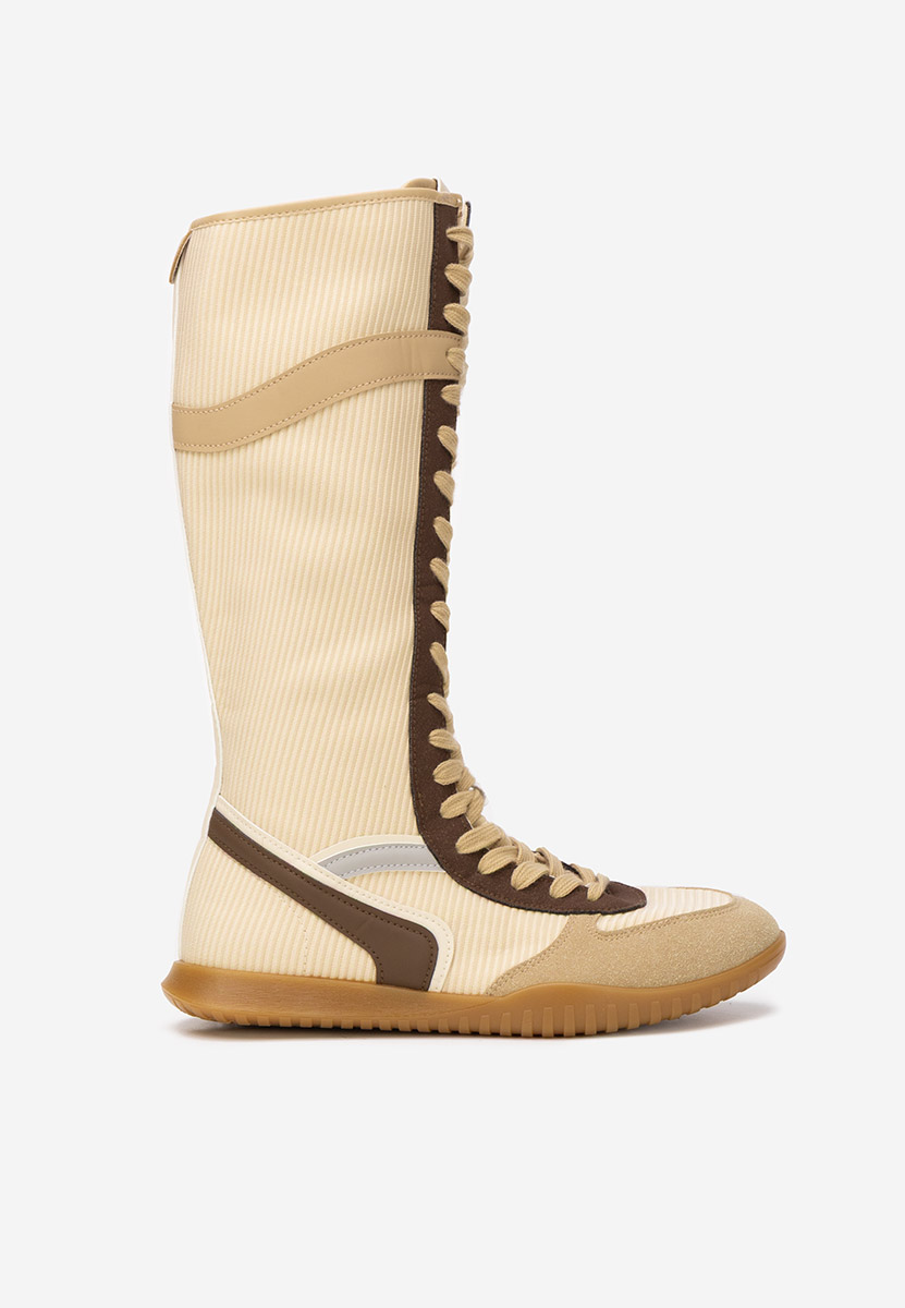 Khaki vysoké tenisky dámske Daine V2 Khaki vysoké tenisky dámske Daine V2