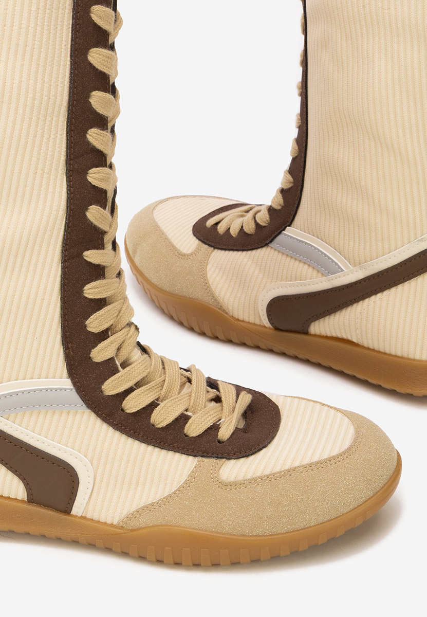 Khaki vysoké tenisky dámske Daine V2 Khaki vysoké tenisky dámske Daine V2