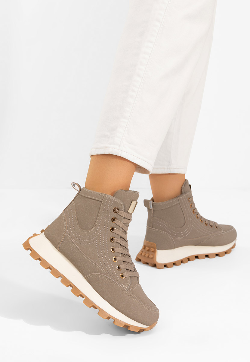 Khaki dámske tenisky Dorineia