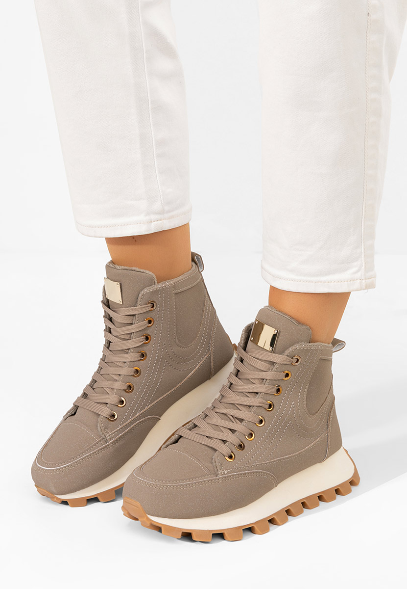 Khaki dámske tenisky Dorineia