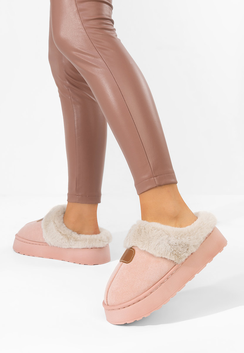 Ružové dámske papuče Flufina