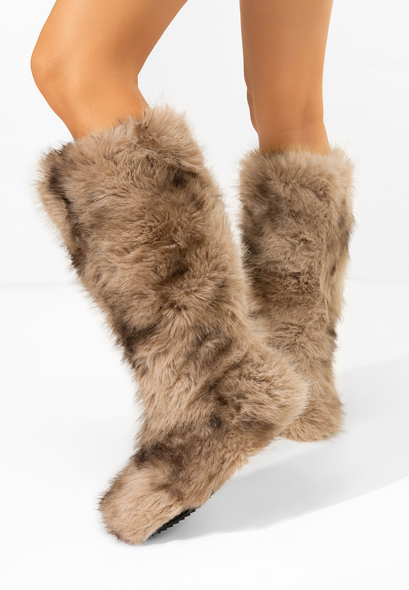 Khaki dámské sněhule Gelira