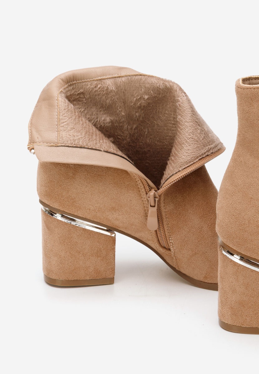 Khaki Členkové kotníkové čižmy Hoja