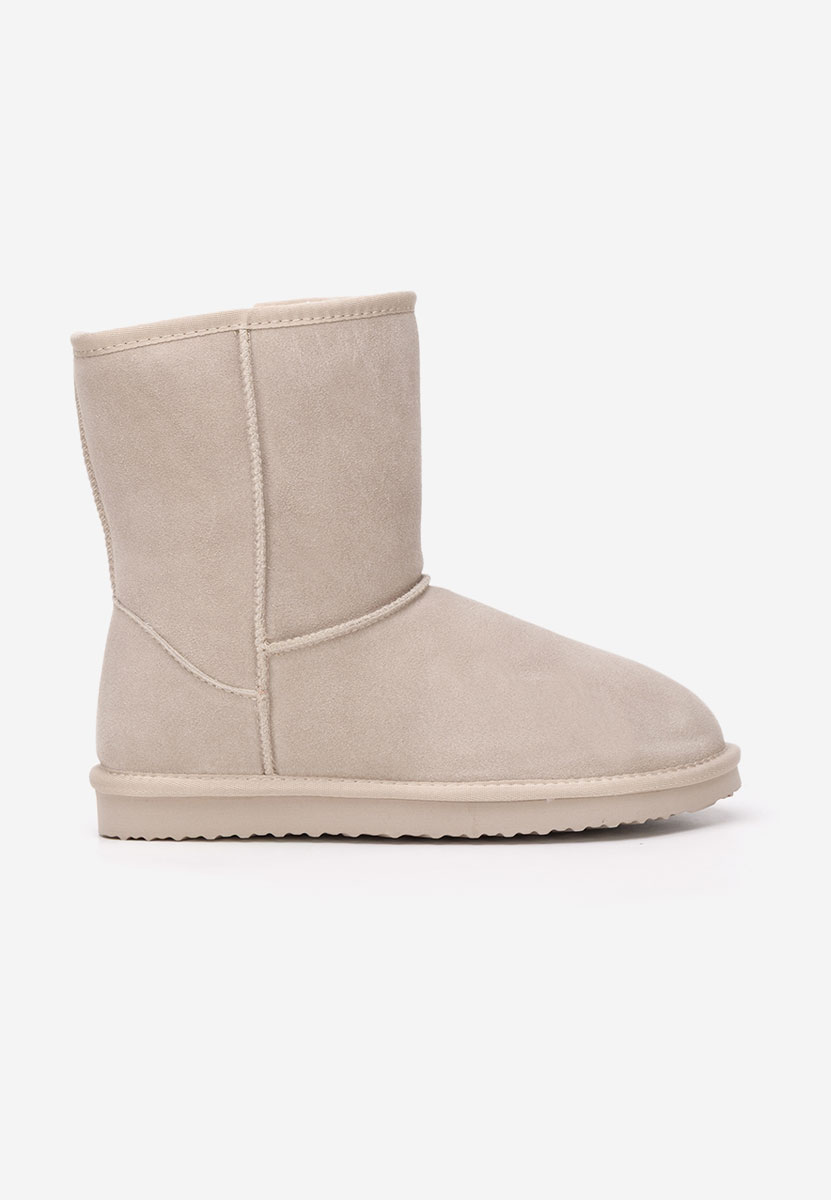 Béžové členkové dámske snehule Crisea Béžové členkové dámske snehule Crisea