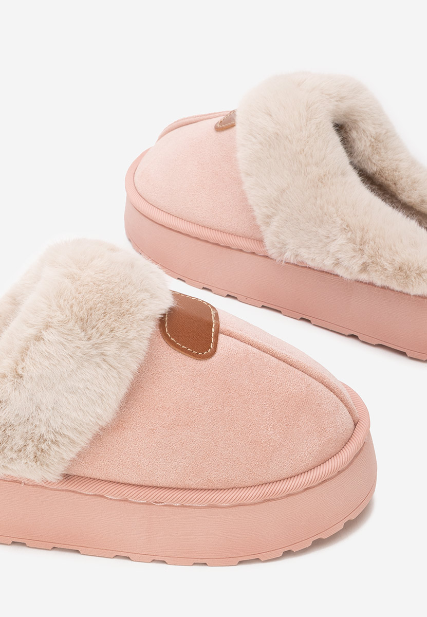 Ružové dámske papuče Flufina