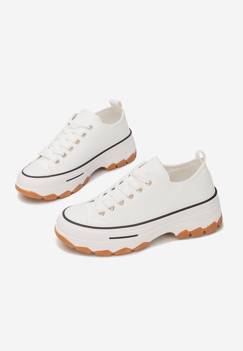 Biele tenisky na platforme Raviana V4