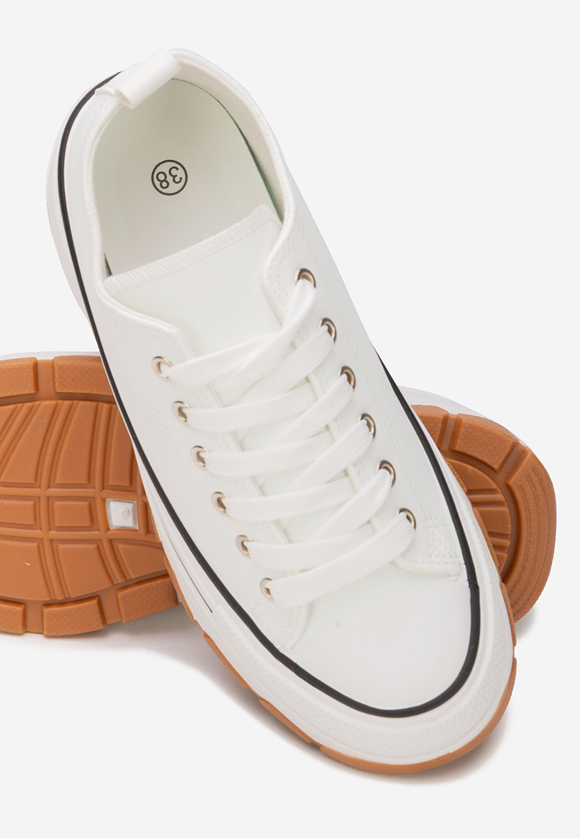 Biele tenisky na platforme Raviana V4