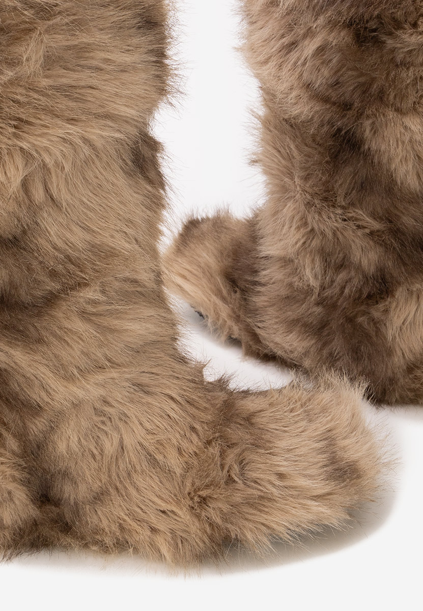 Khaki dámské sněhule Gelira