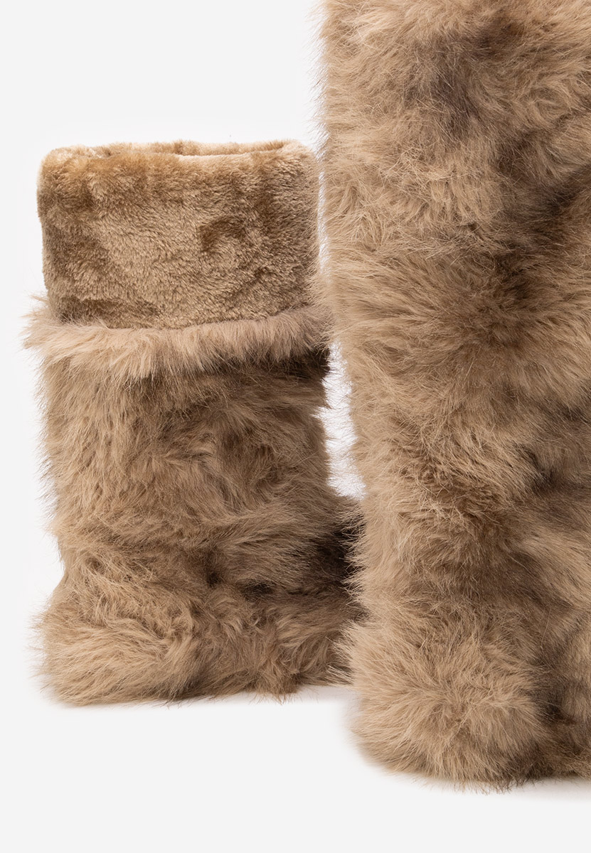 Khaki dámské sněhule Gelira