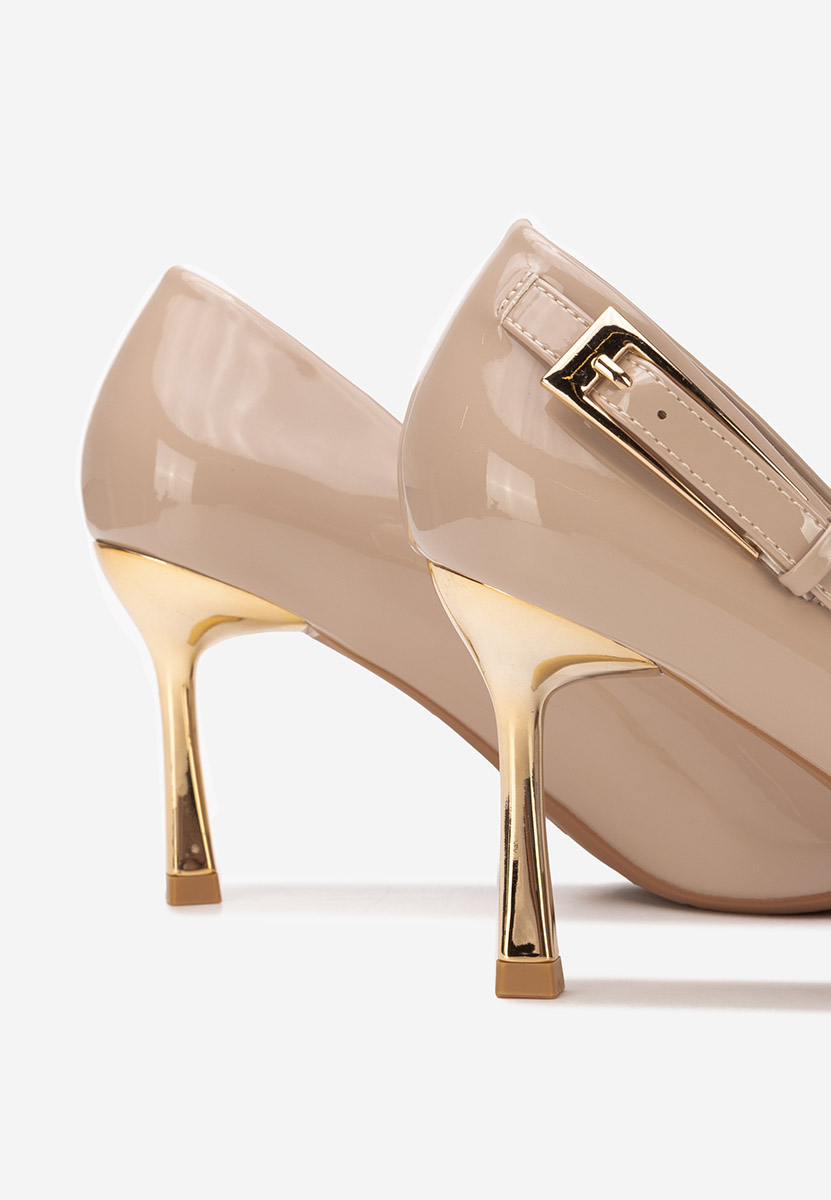 Khaki lodičky Rosalee V3