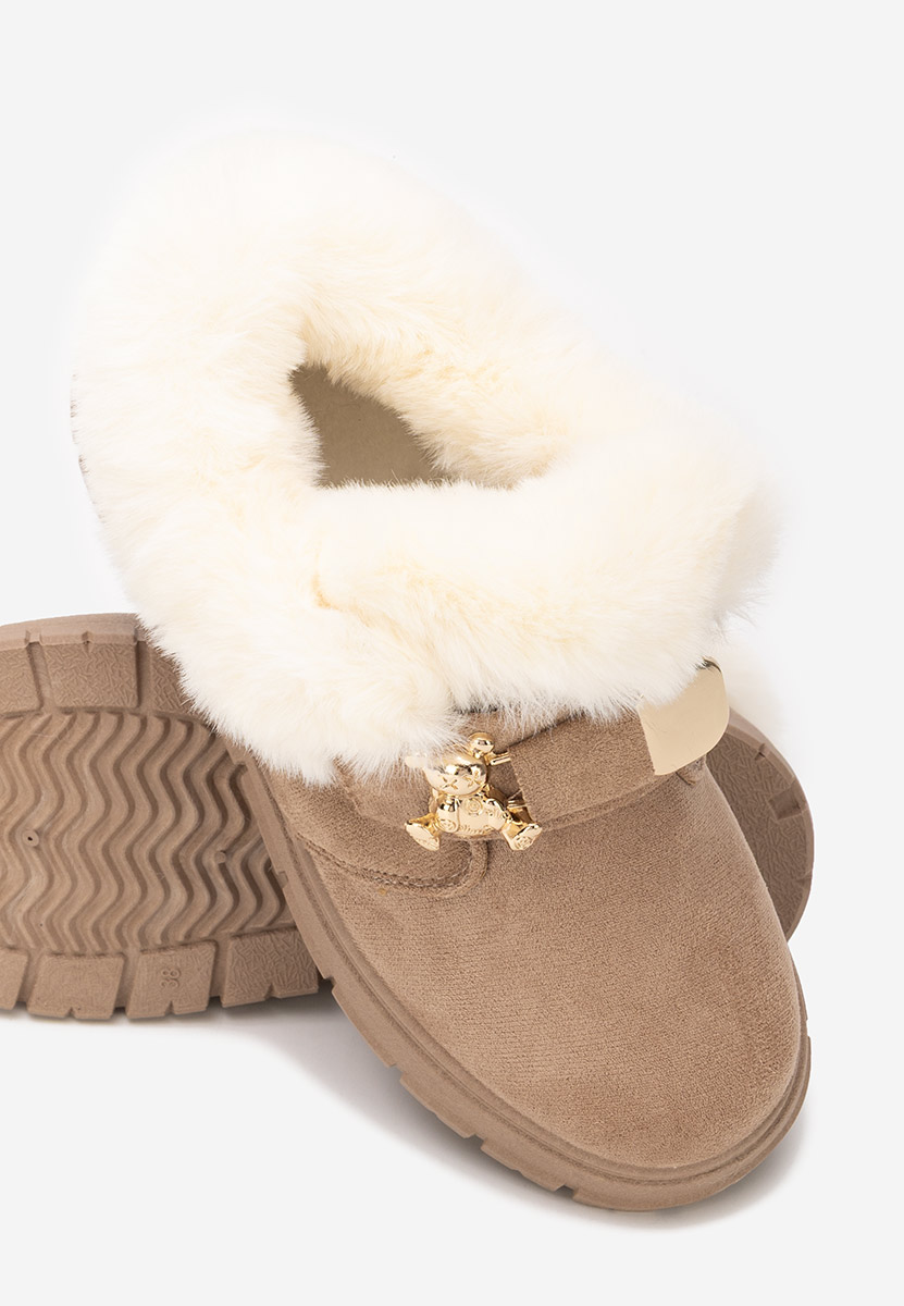 Khaki šľapky dámske Amilce