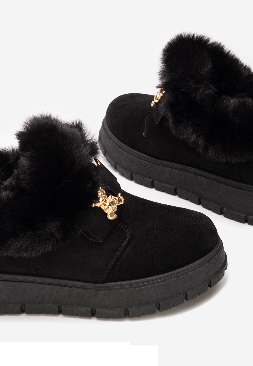 Čierne šľapky dámske Amilce