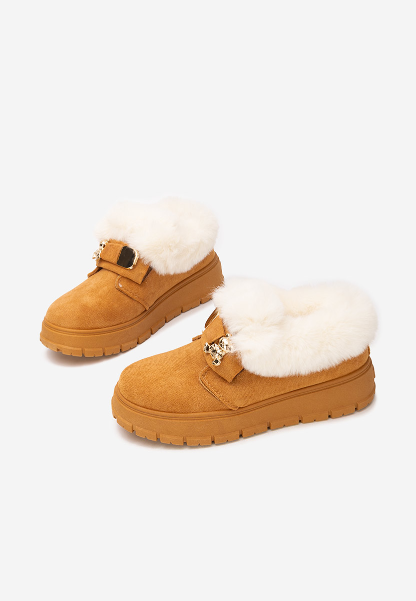 Camelové šľapky dámske Amilce