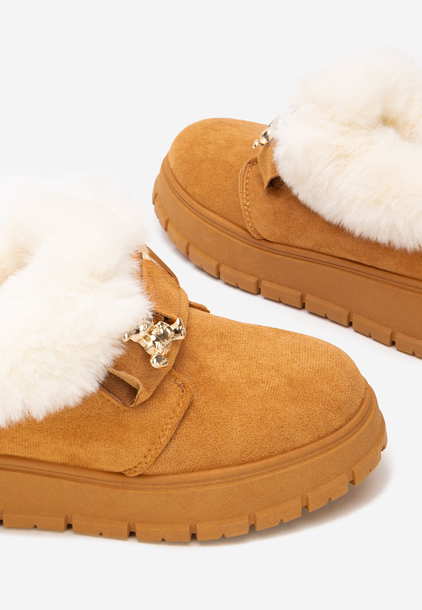 Camelové šľapky dámske Amilce