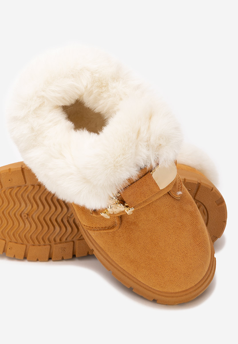 Camelové šľapky dámske Amilce