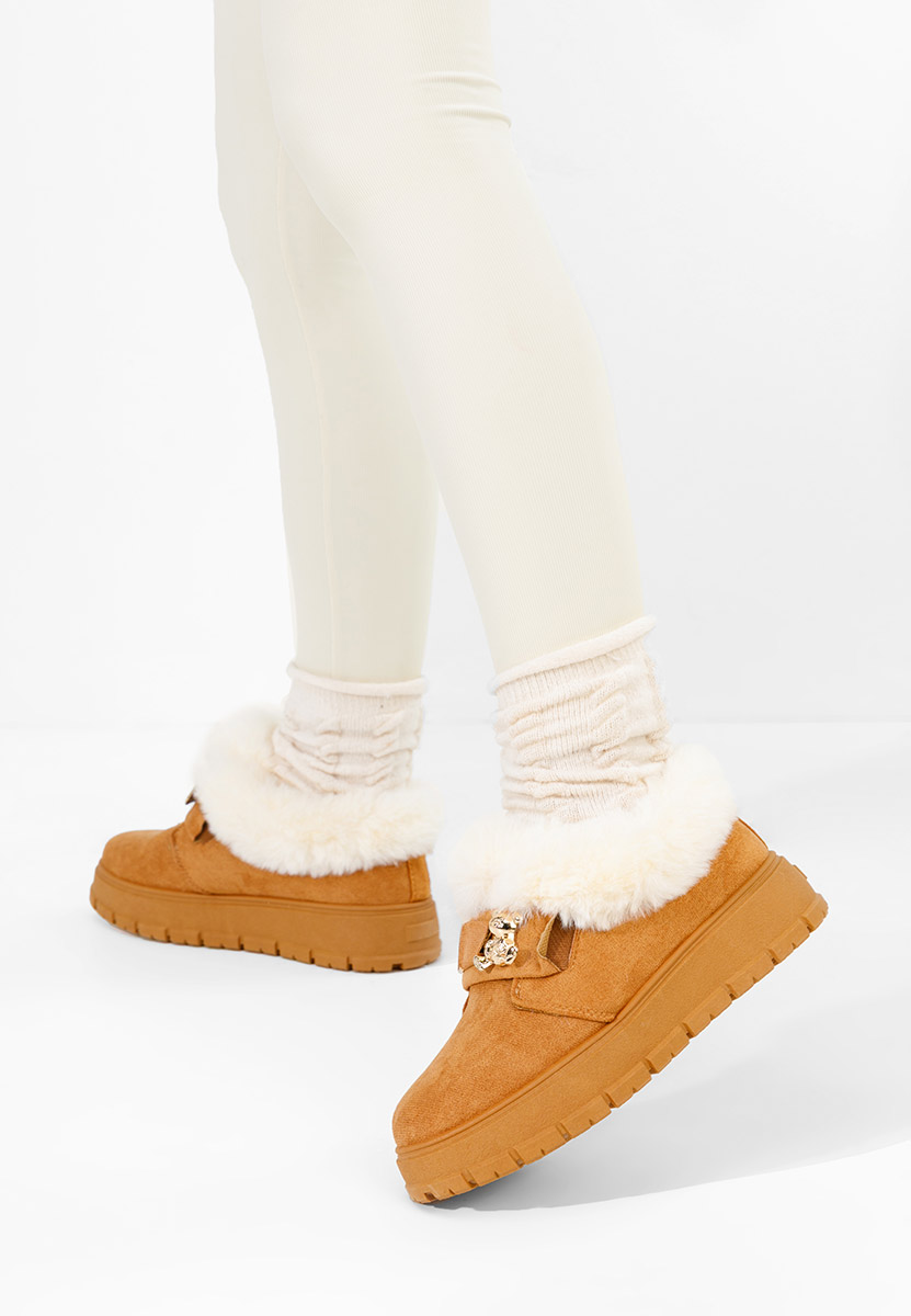 Camelové šľapky dámske Amilce