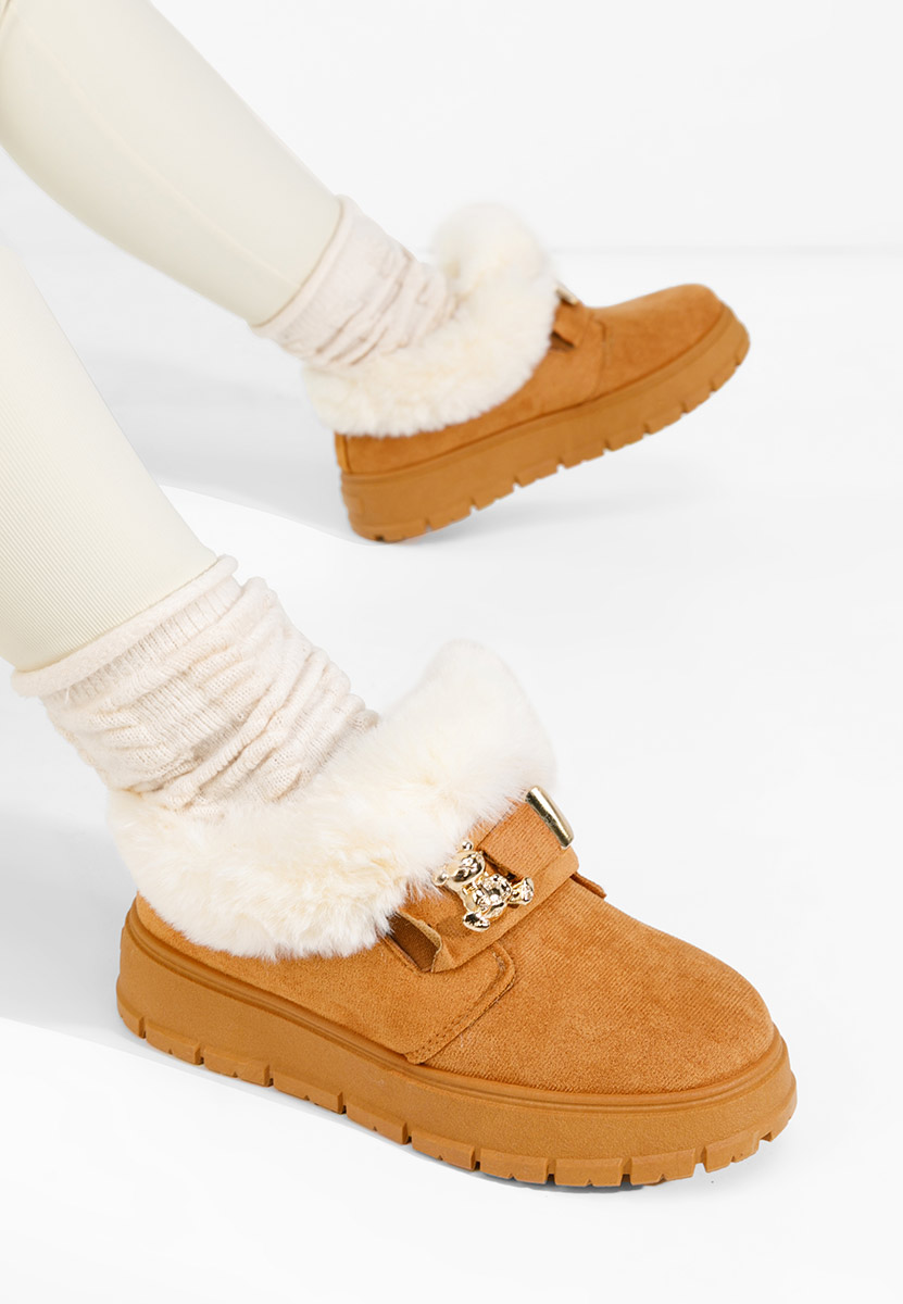 Camelové šľapky dámske Amilce