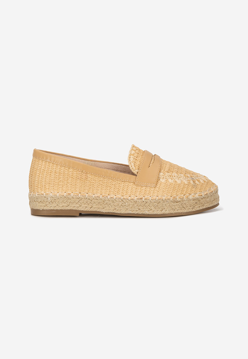 Béžové dámske espadrilky Charla