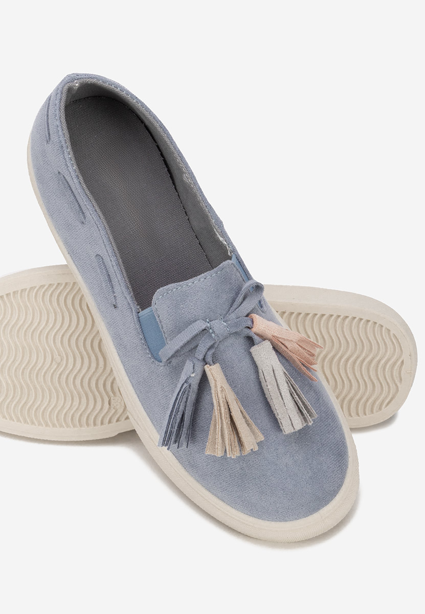 Modré dámske espadrilky Graziela