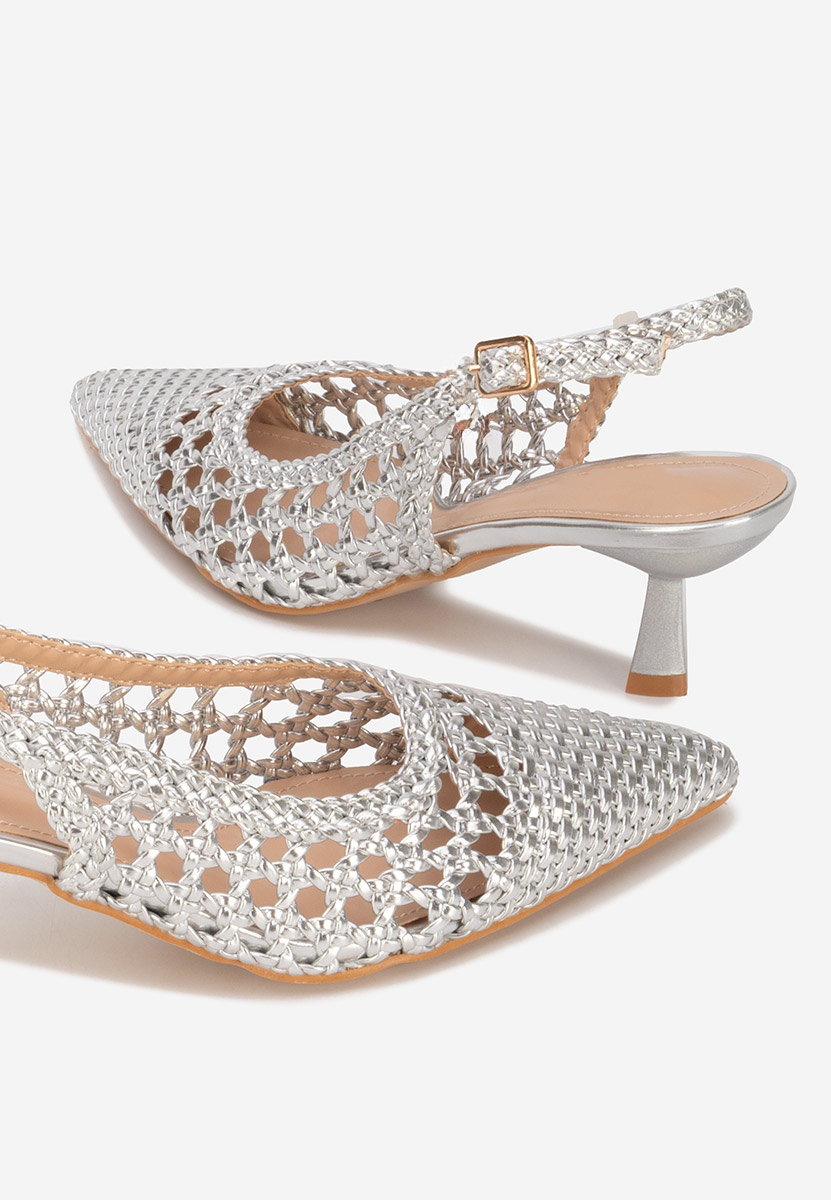 Strieborné lodičky Alexandria