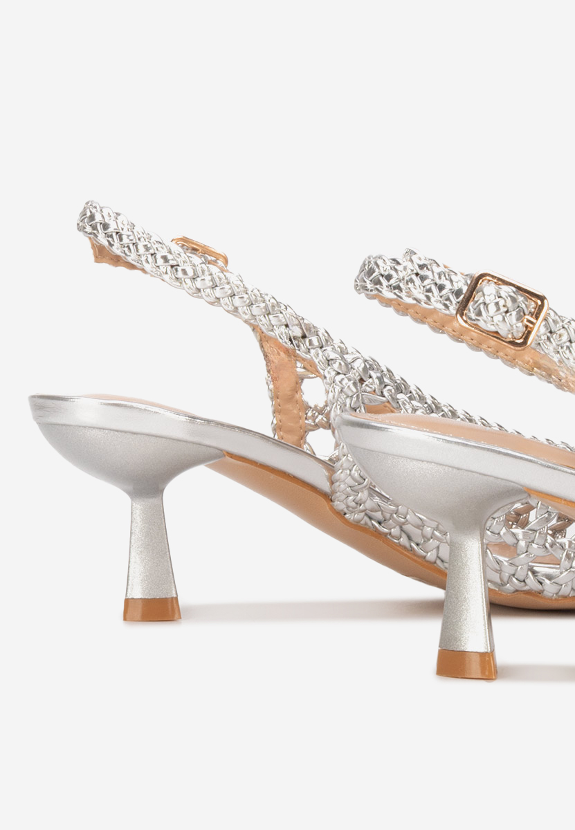 Strieborné lodičky Alexandria