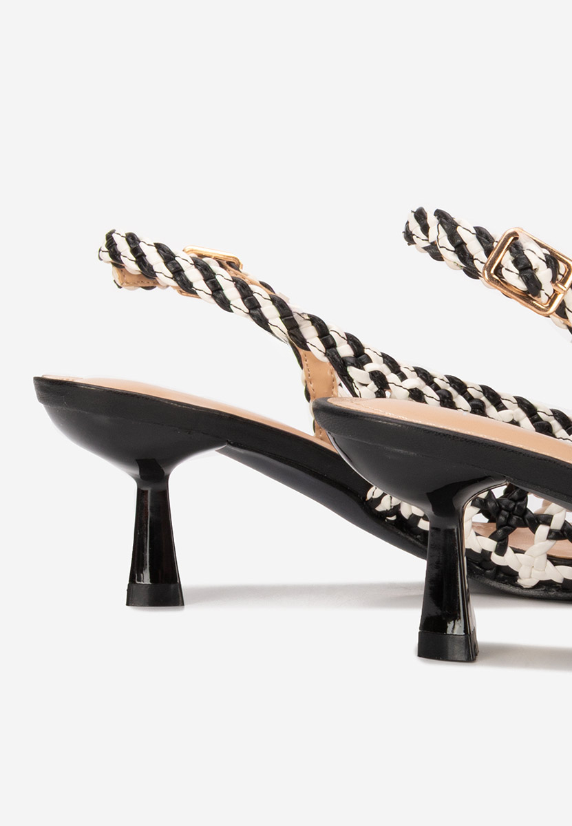 Čierne lodičky Alexandria