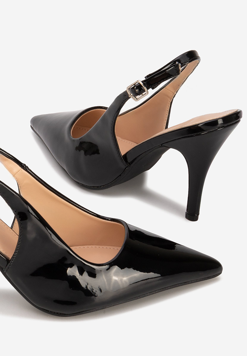 Čierne lodičky Denita