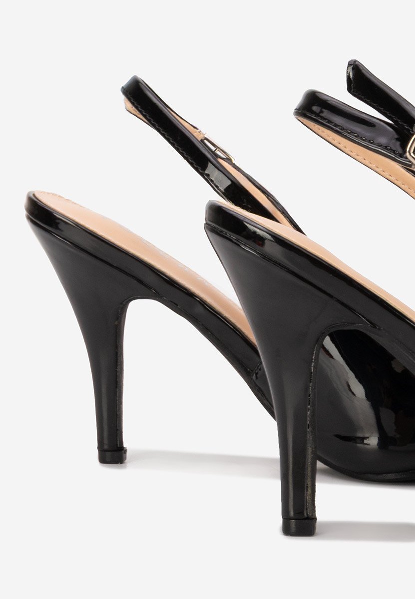 Čierne lodičky Denita