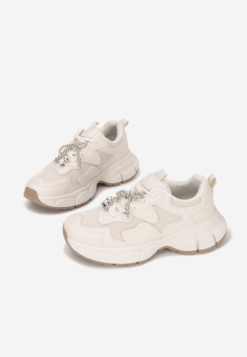 Béžové dámske tenisky Jasmyne