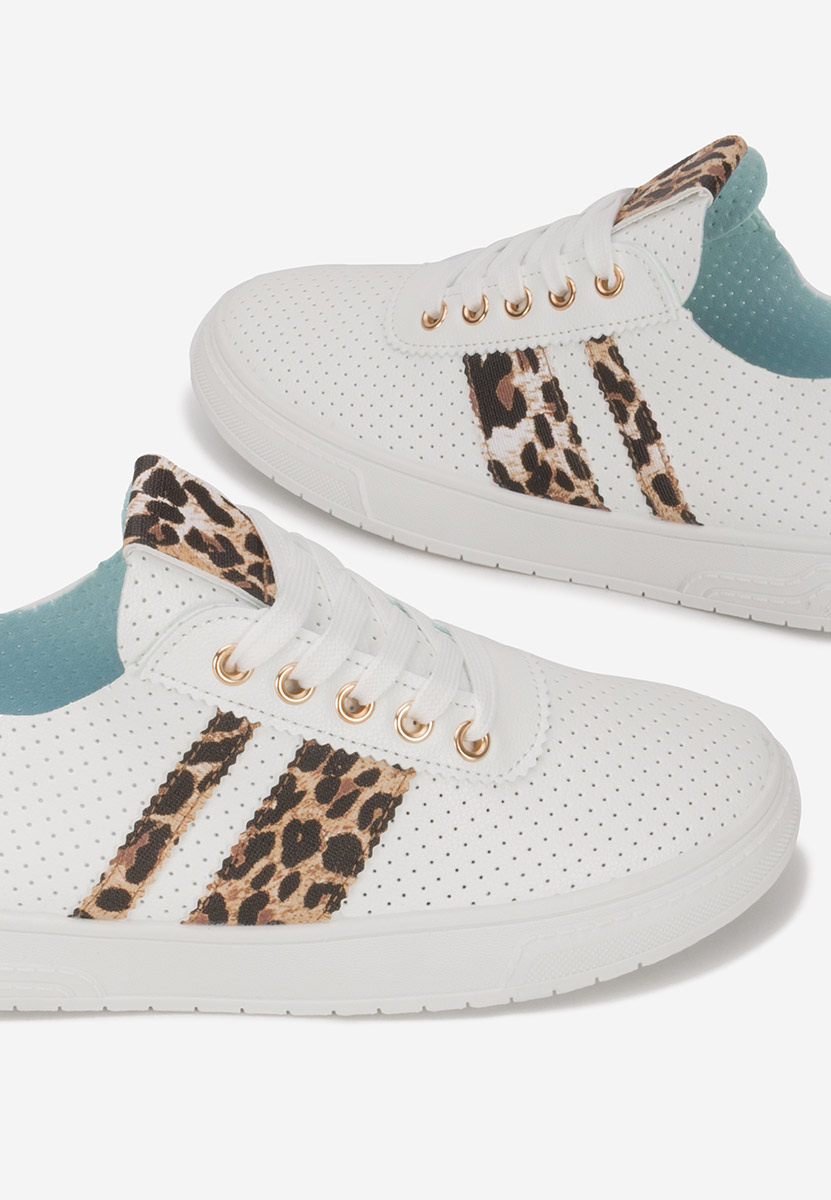 Leopardie dámske poltopánky Heayli