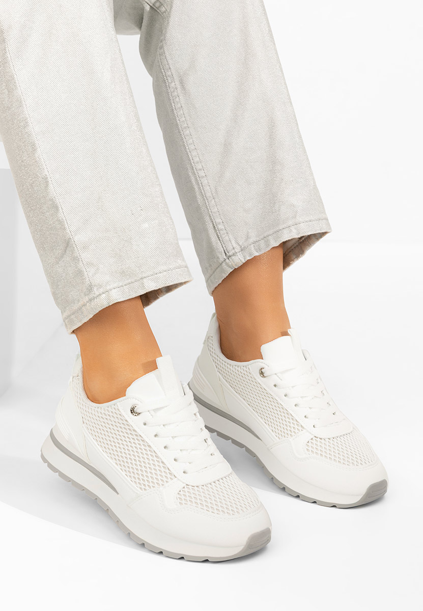 Biele dámske tenisky Helenia