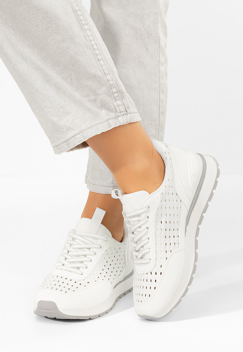 Biele dámske tenisky Zenada