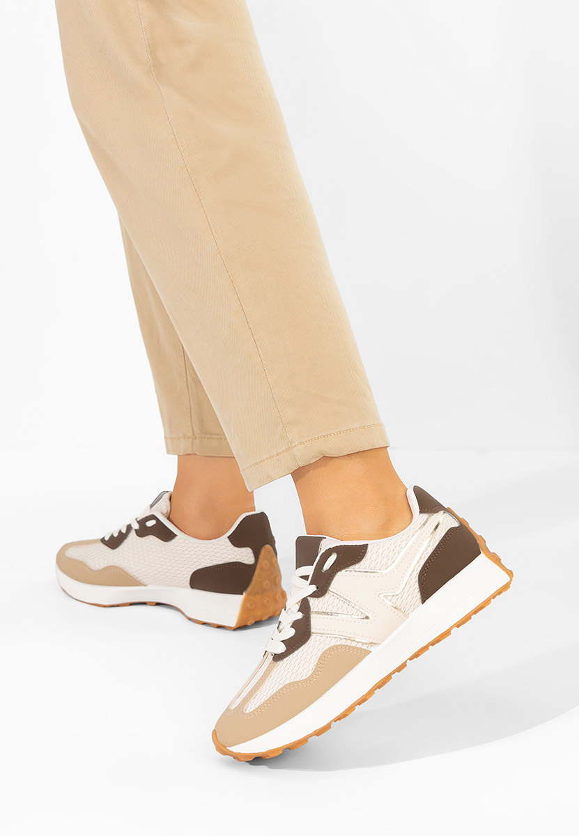 Hnedé dámske tenisky Arkana