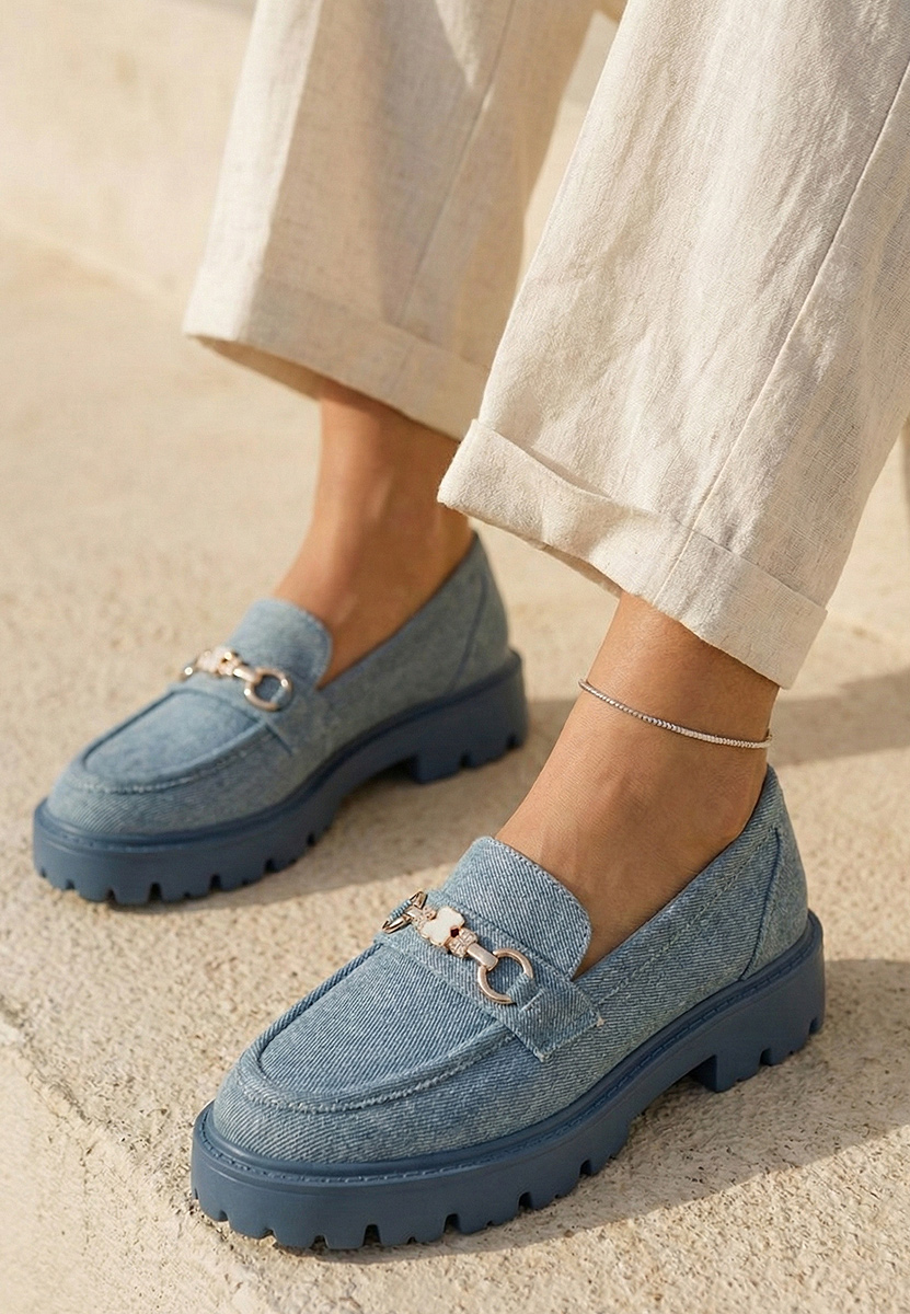 E-shop Denim mokasíny dámske Aelle