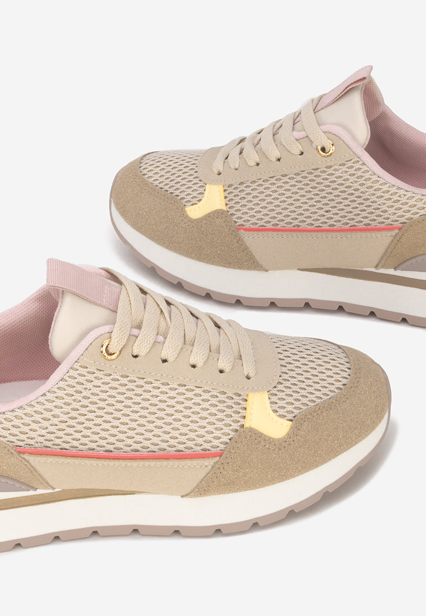 Béžové dámske tenisky Helenia