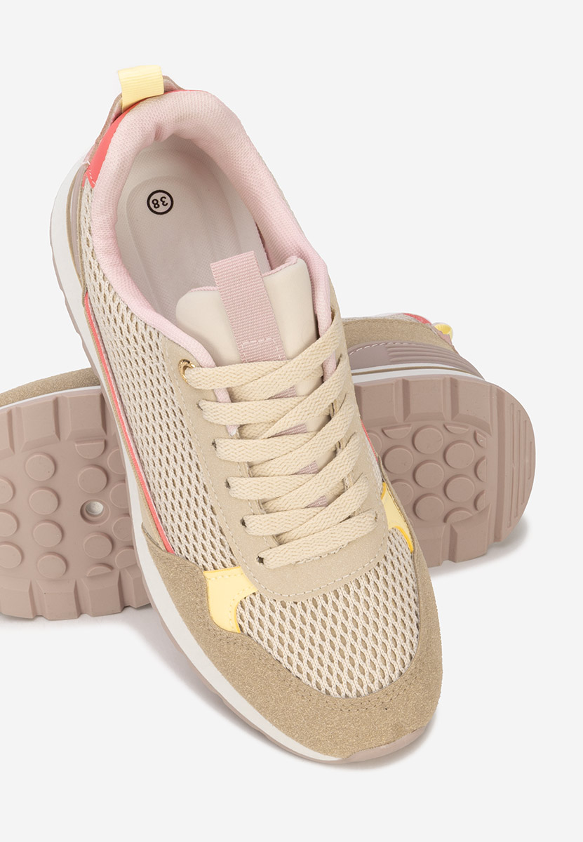 Béžové dámske tenisky Helenia