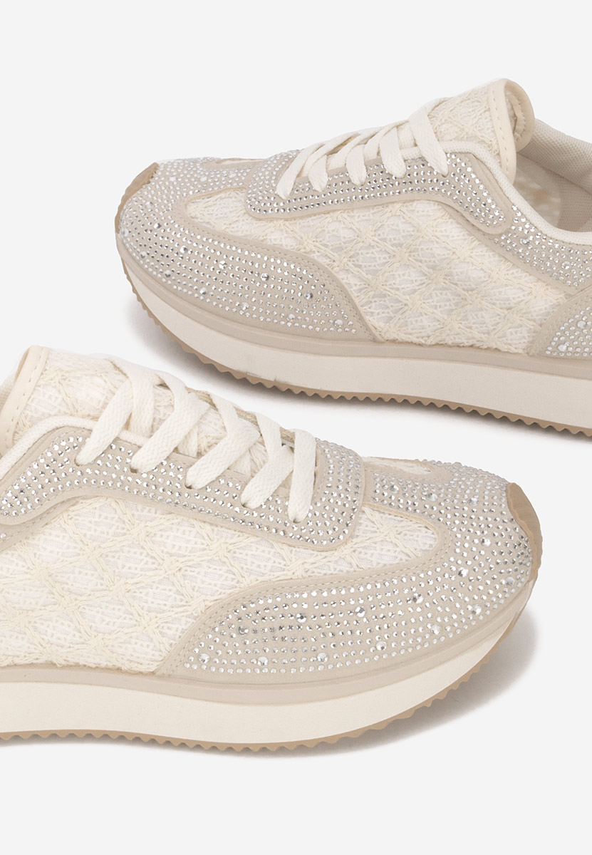 Béžové dámske tenisky Zarania