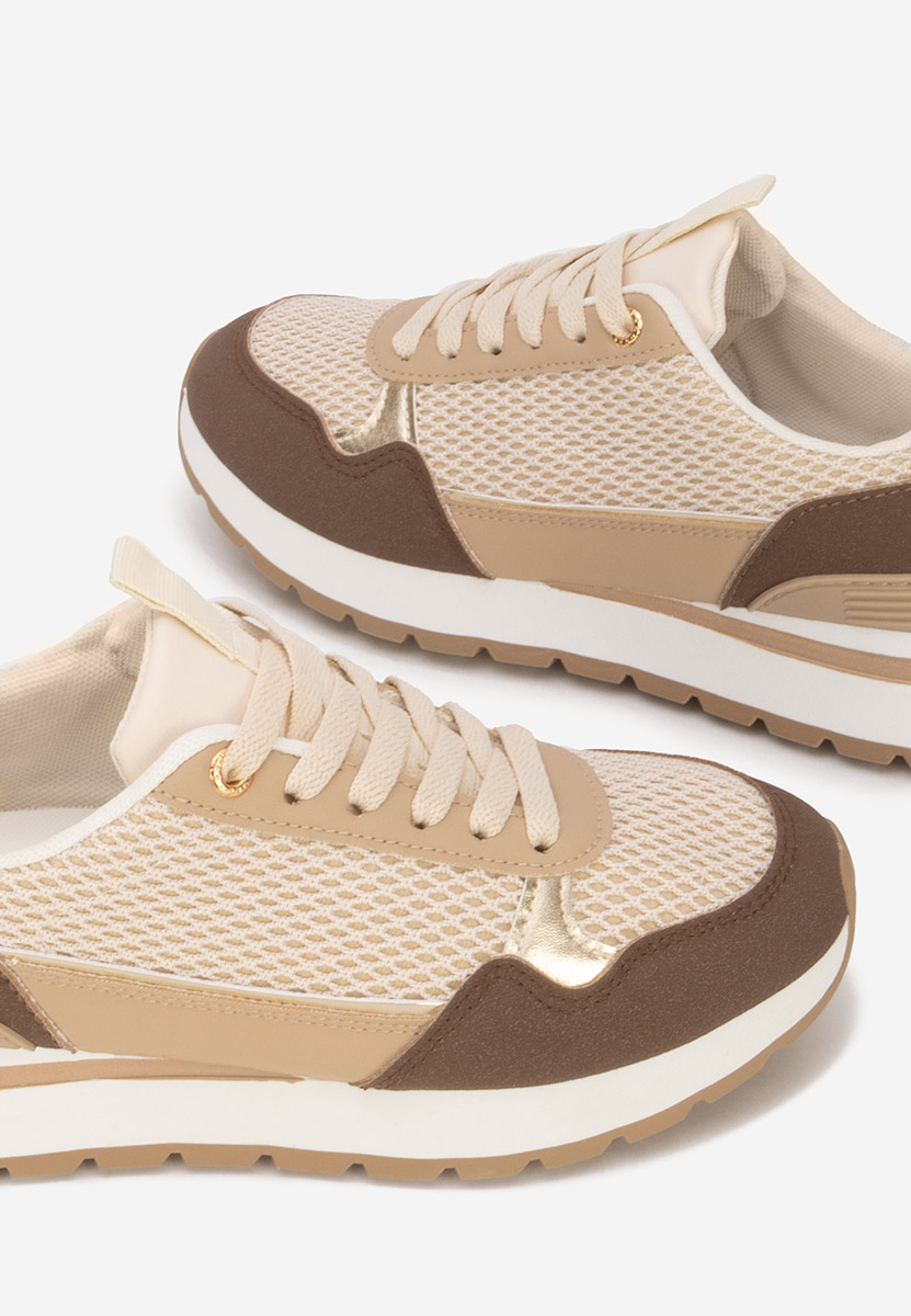 Hnedé dámske tenisky Helenia