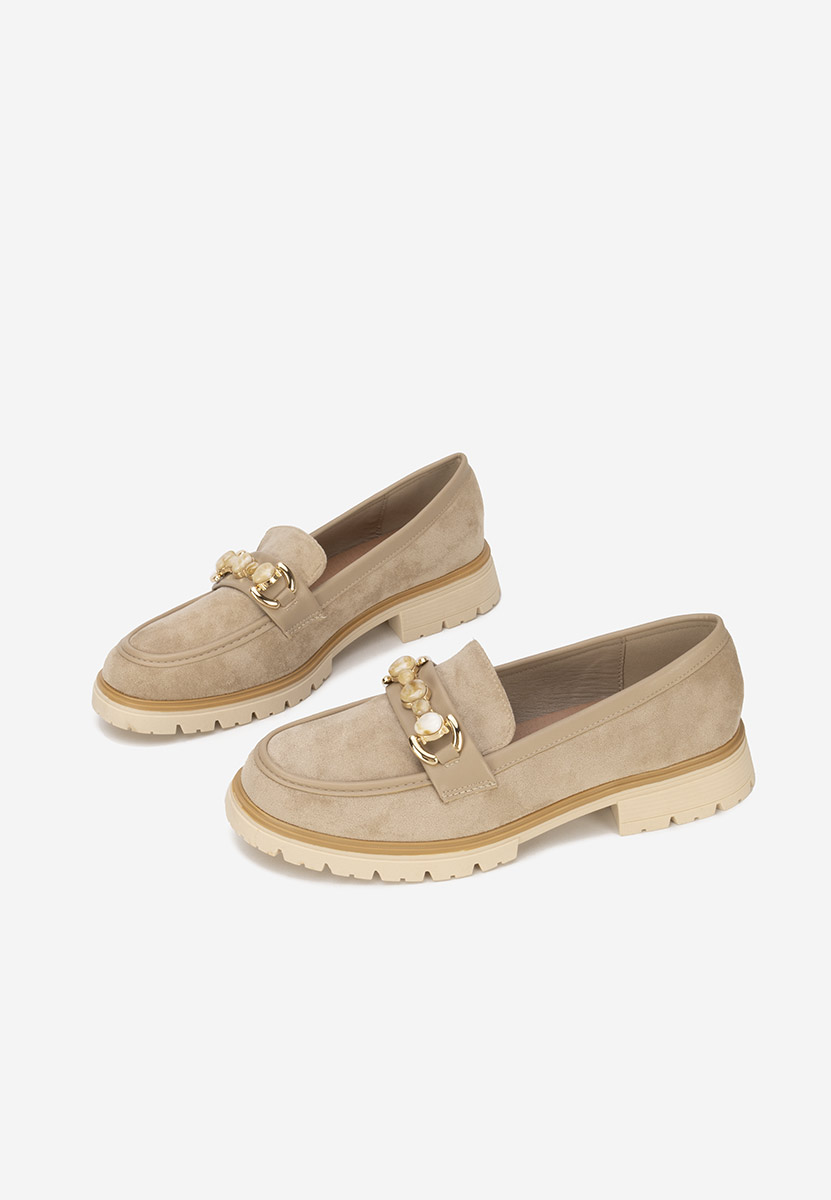 Khaki mokasíny dámske Amberlin